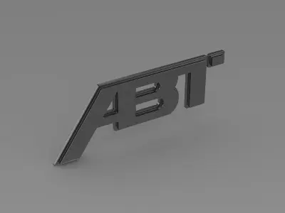 ABT Logo 3D model