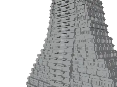 HIndu Temple  3D model