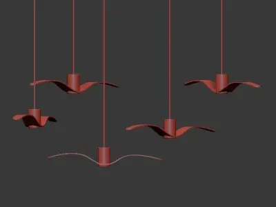 Brokis Night Birds 3D model purchase