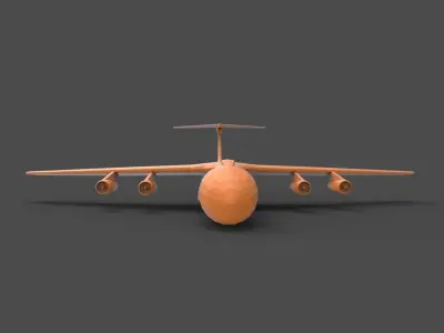 C-141 Starlifter 3D print model