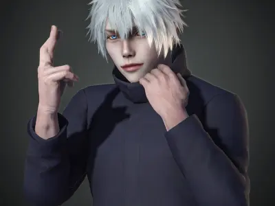 Satoru Gojo  3D model purchase