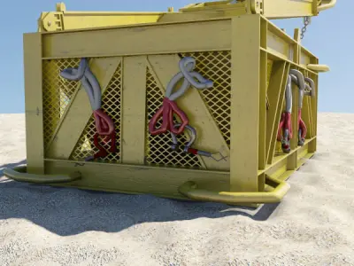 Deep Sea Basket 3D model