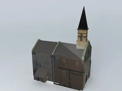 Church of Saint Martin Free 3D model