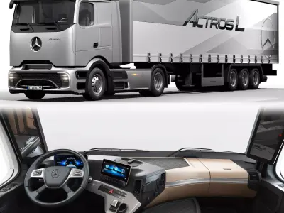 Benz Actros L 3D model