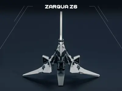 ZARQUA aircraft 3D print model