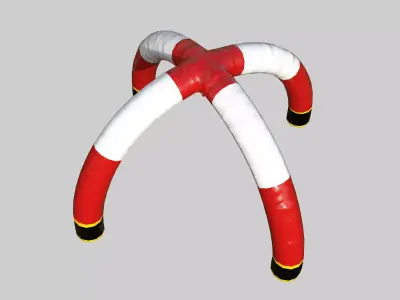Commercial Banner Free low-poly 3D model