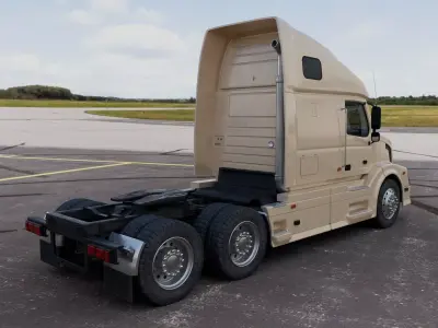 Semi-Truck Volvo Vnl 3D model