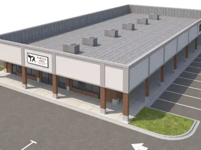 Retail-168 Retail Store 3D model