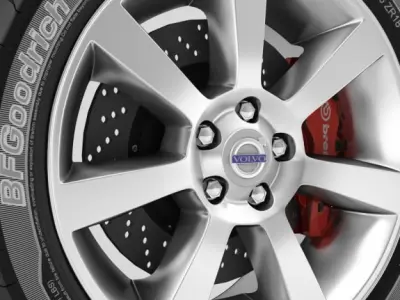 Wheel Volvo S60 4 3D model