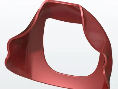 Motorcycle Headlight Visor 3D print model