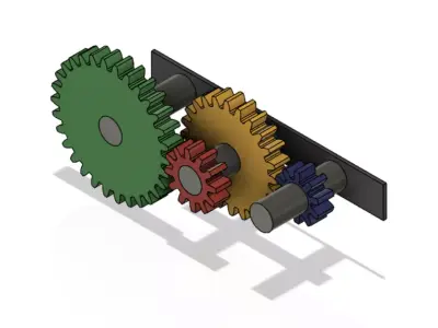 Gear Ratio 3D model