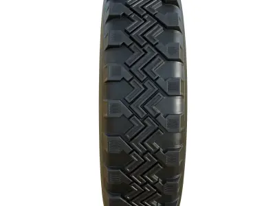 Car Tire 3D model V3