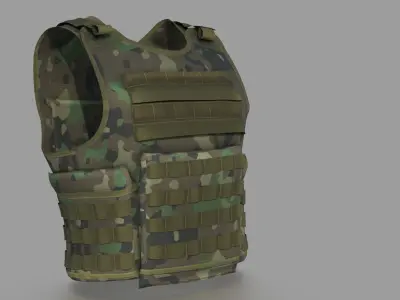 TACTICAL VEST 3D model purchase