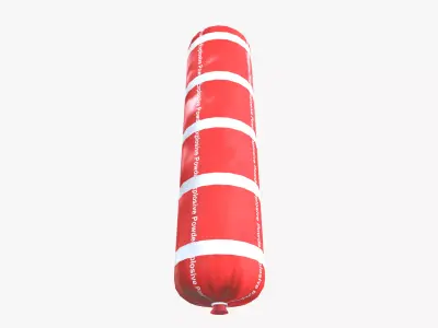 Emulsion Explosive Low-poly 3D model