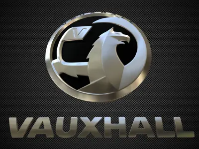 Vauxhall Logo 3D model by 3dlogoman