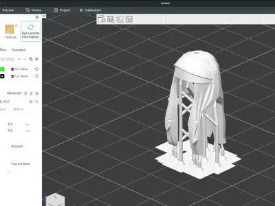 Custom3Dprint Minifigure Accessory - Minifigure Hair S2 - 030 3D print model