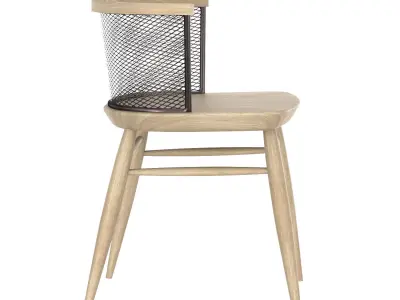 STRAW TUB CHAIR 3D model