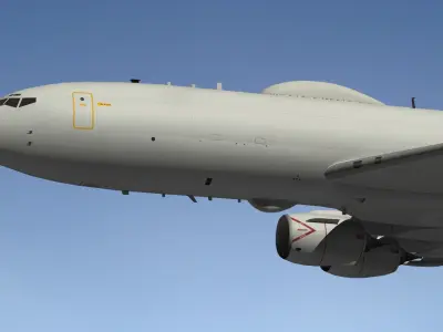 Boeing E6 Mercury 3D model