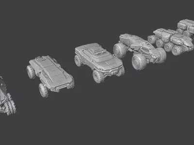 GV set 8 3D model