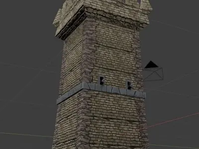 Old Tower 3D model purchase