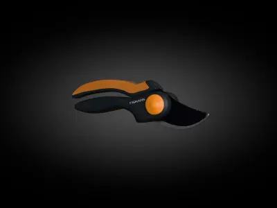 Softgrip Bypass Pruner Free 3D model