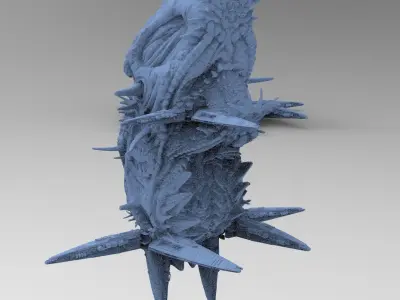 Genma Airship 4 huge 3D model