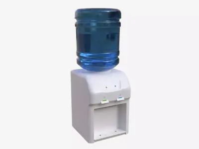 Top Load Small Table Water Dispenser 01 3D model