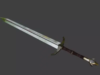 Metal Sword Free 3D model