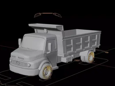 Mercedes Benz L1413 3D model