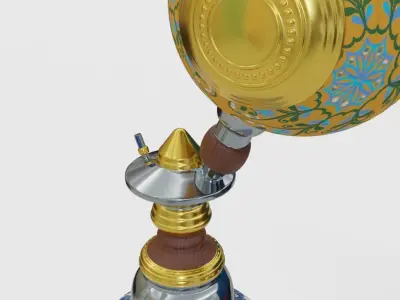 Old Perfume Fragrance 3D model