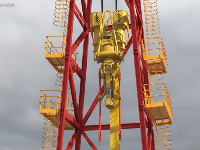 NOV TDX 1250 3D model