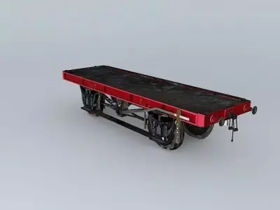 FLAT BED TEMPLATE Free 3D model