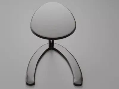 Modern Table 3D Model - Mid-Poly Game Ready Low-poly 3D model