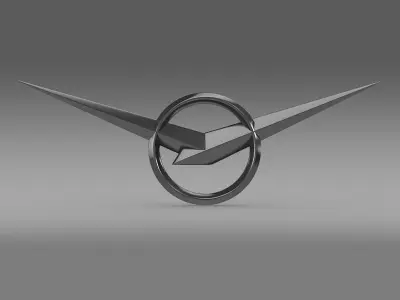 UAZ Logo 3D model