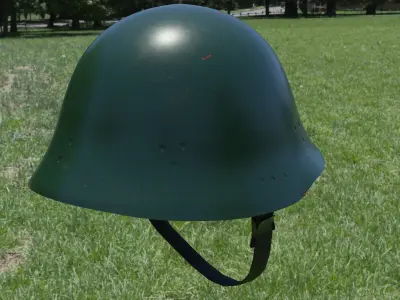 Military helmet 3D model purchase