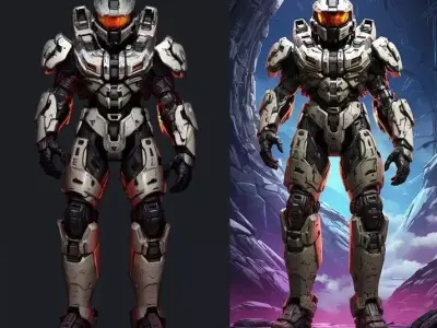 Master Chief halo 3D print model