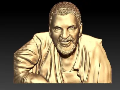 laddi sai Portrait Pendant 3D print model
