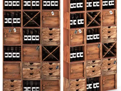 AMIEN and DELLACH Shelving 3D model
