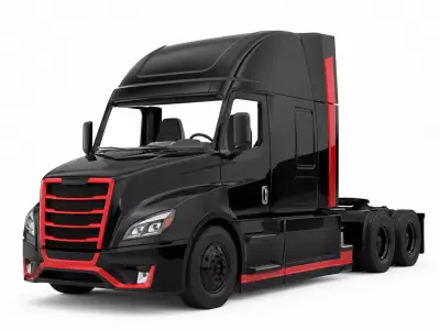 Semi Truck 3D model buy