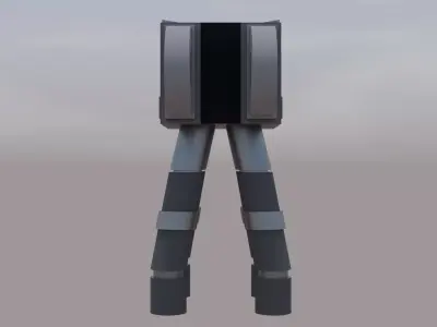  advanced mg turrent 3D model
