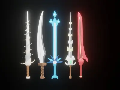 Swords 3D model