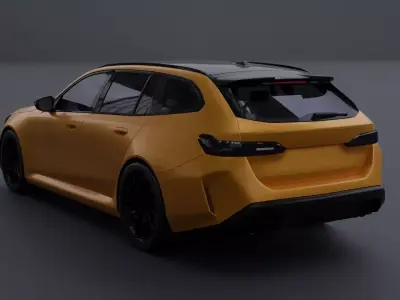 Generic Estate 2 Low-poly 3D model