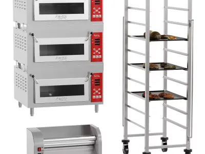 Bakery Set 2 Low-poly 3D model