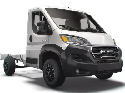 RAM Promaster Chassis Truck 3000WB 2022 3D model