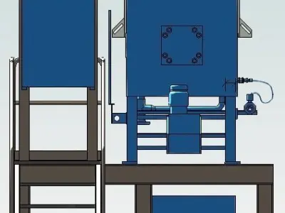 Filter Press 3D model