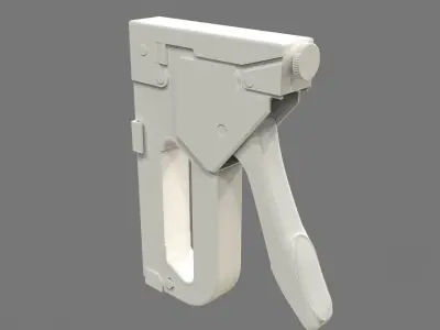 Staple Gun low poly Low-poly 3D model