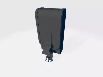 Plexus Small Left Pouche Bag Low-poly 3D model
