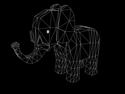 Elephant Free 3D model get