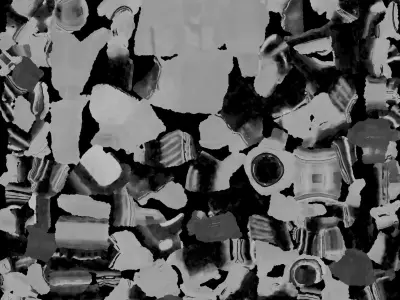 Pink Pistol 3D model buy