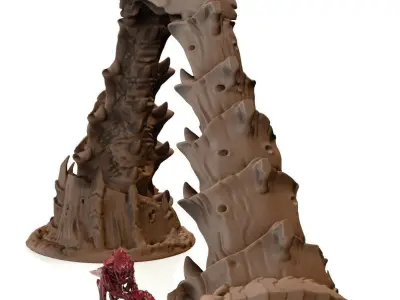 Tyty bug party terrain remix Part 7 Free 3D print model
